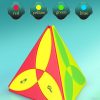QiYi Clover Pyraminx ステッカーレス