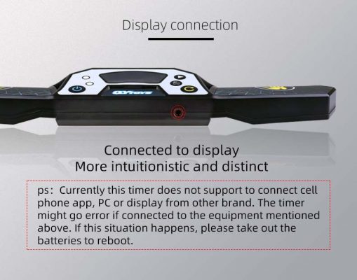 [取扱終了] QiYi QY Timer ブラック | smartship store