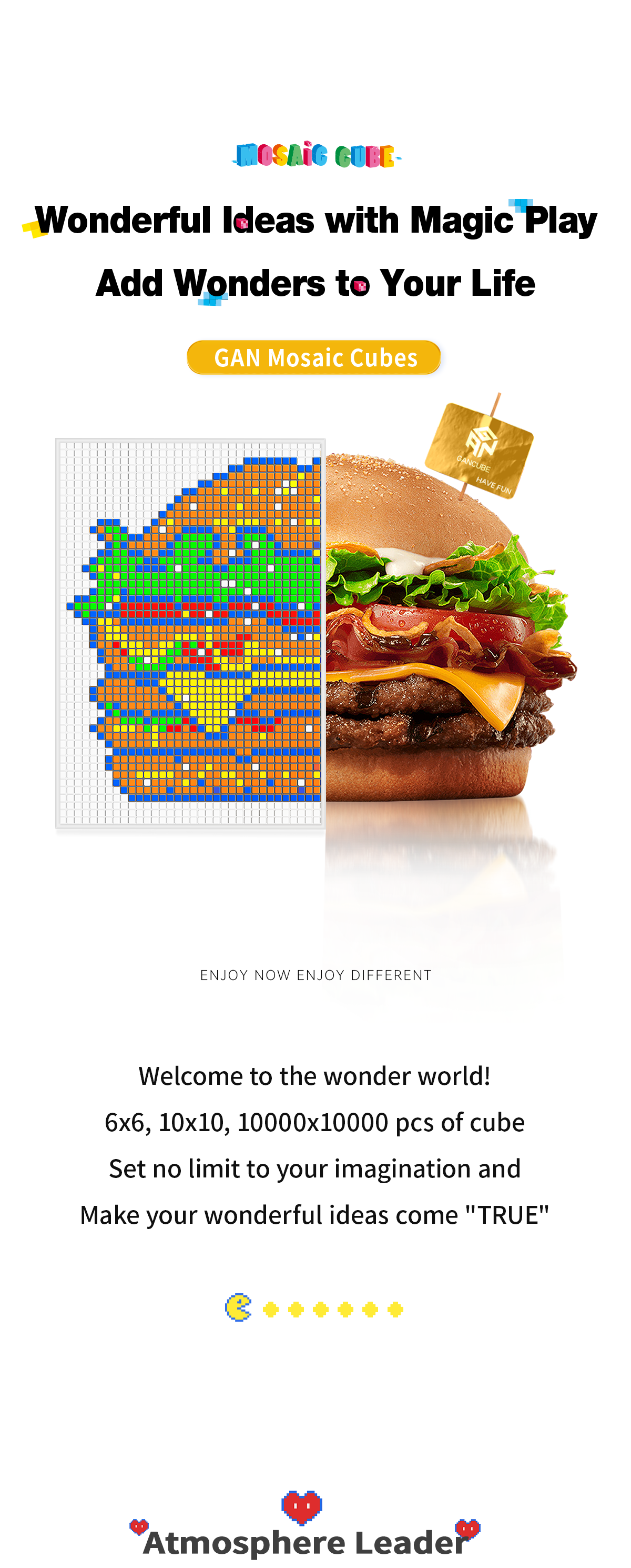 取扱終了] GAN Mosaic Cube 10x10 | smartship store