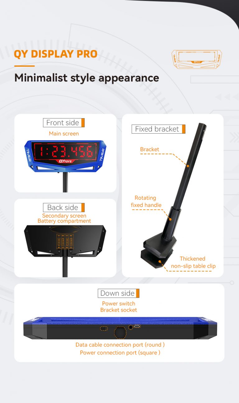 QiYi QY Display Pro with 3.5mm-2.5mmケーブル | smartship store