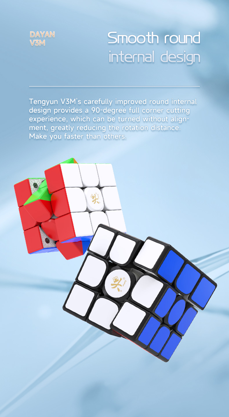 取扱終了] DaYan TengYun 3x3x3 V3 M ステッカーレス | smartship store