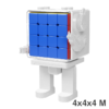 魔方教室 Robot MeiLong 4x4x4 M ステッカーレス
