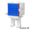 魔方教室 Robot MeiLong 5x5x5 M ステッカーレス