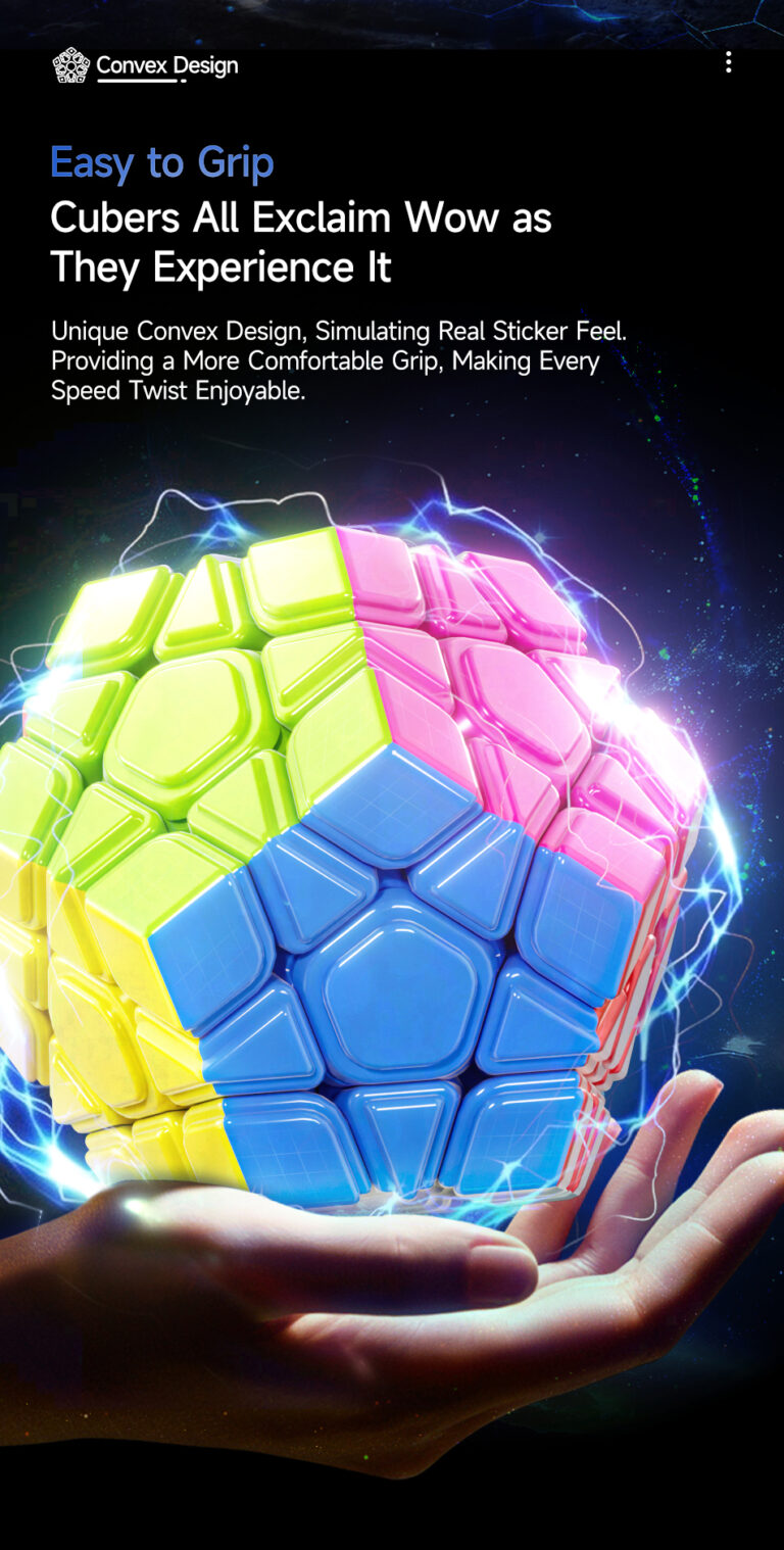 魔方教室 MeiLong Megaminx V2 M ステッカーレス | smartship store