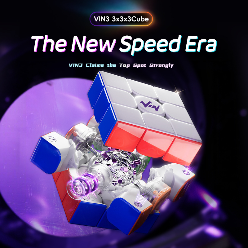 VinCube 3x3x3 Nova Maglev Core Magnet UV-Coated ステッカーレス - 画像 (2)