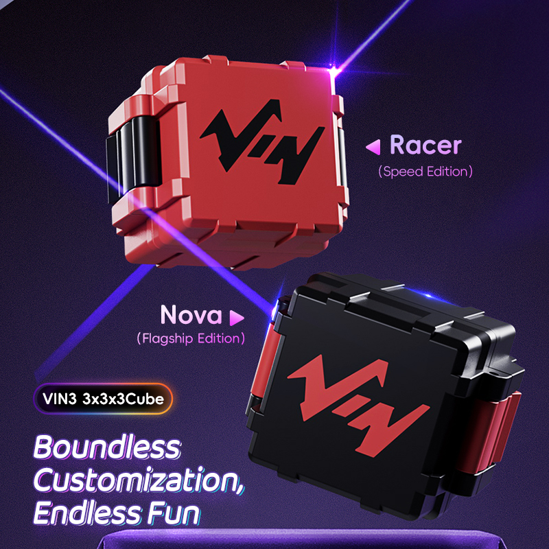 VinCube 3x3x3 Nova Maglev Core Magnet UV-Coated ステッカーレス - 画像 (8)