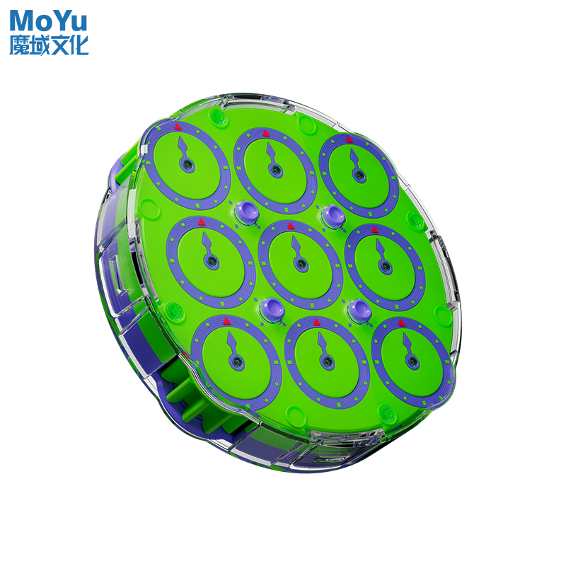 MoYu WeiLong Clock パープル