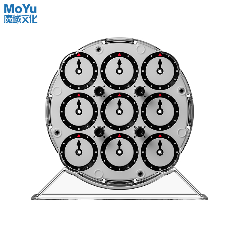 MoYu WeiLong Clock ブラック - 画像 (3)