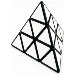 ZEPUZZLES Tricky Pyraminx with White Stickers