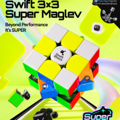 Swift Block 3x3x3 Super Maglev Frosted ステッカーレス - 画像 (3)