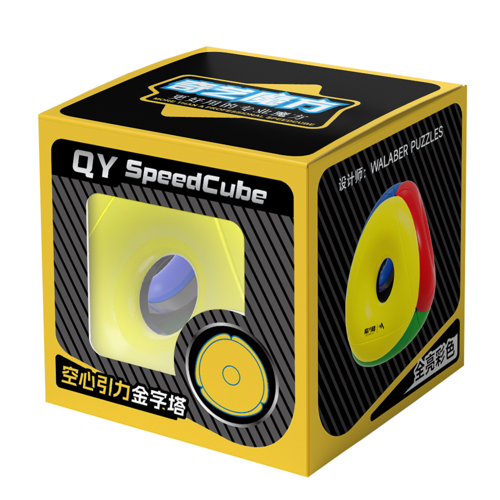 QiYi Tori Pyraminx ステッカーレス - 画像 (2)