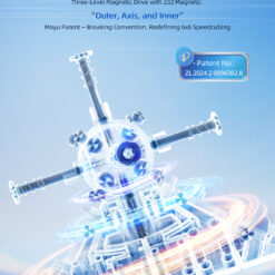 MoYu AoShi V4 Triple Track Magnetic UV-Coated ステッカーレス - 画像 (14)