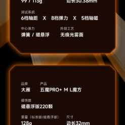 DaYan Megaminx Pro+ MagLev L ステッカーレス - 画像 (4)