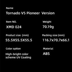 QiYi XMD Tornado V5 Pioneer Limited Edition 内部ブラック UV-Coated - 画像 (18)