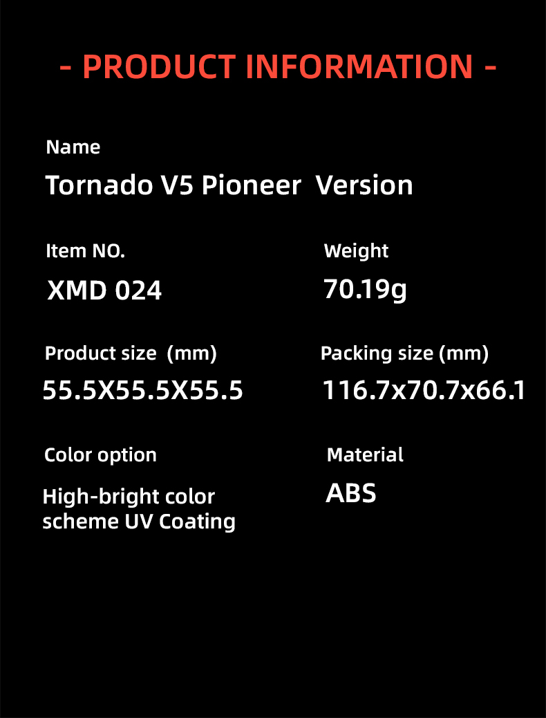 QiYi XMD Tornado V5 Pioneer Limited Edition 内部ブラック UV-Coated - 画像 (18)