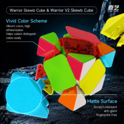 QiYi Warrior Skewb V2 ステッカーレス - 画像 (9)