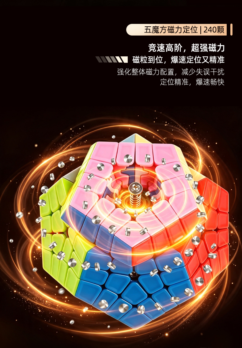 ShengShou Master Kilominx V3 M ステッカーレス - 画像 (11)