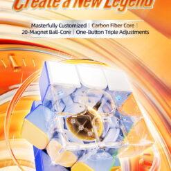MoYu PB Cube WR 3x3x3 20M Ball Core Maglev UV-Coated ステッカーレス - 画像 (10)