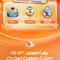 MoYu PB Cube WR 3x3x3 20M Ball Core Maglev UV-Coated ステッカーレス - 画像 (14)