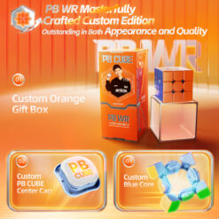 MoYu PB Cube WR 3x3x3 20M Ball Core Maglev UV-Coated ステッカーレス - 画像 (4)