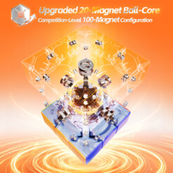 MoYu PB Cube WR 3x3x3 20M Ball Core Maglev UV-Coated ステッカーレス - 画像 (6)
